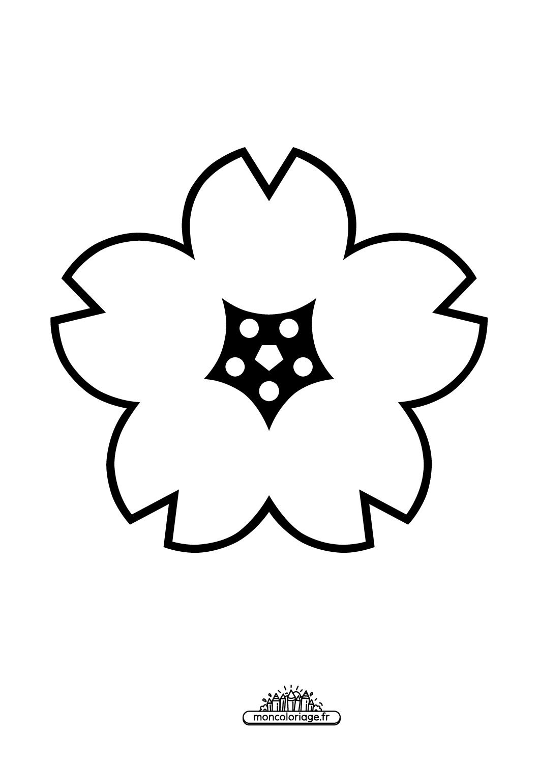 Émoji fleur de cerisier