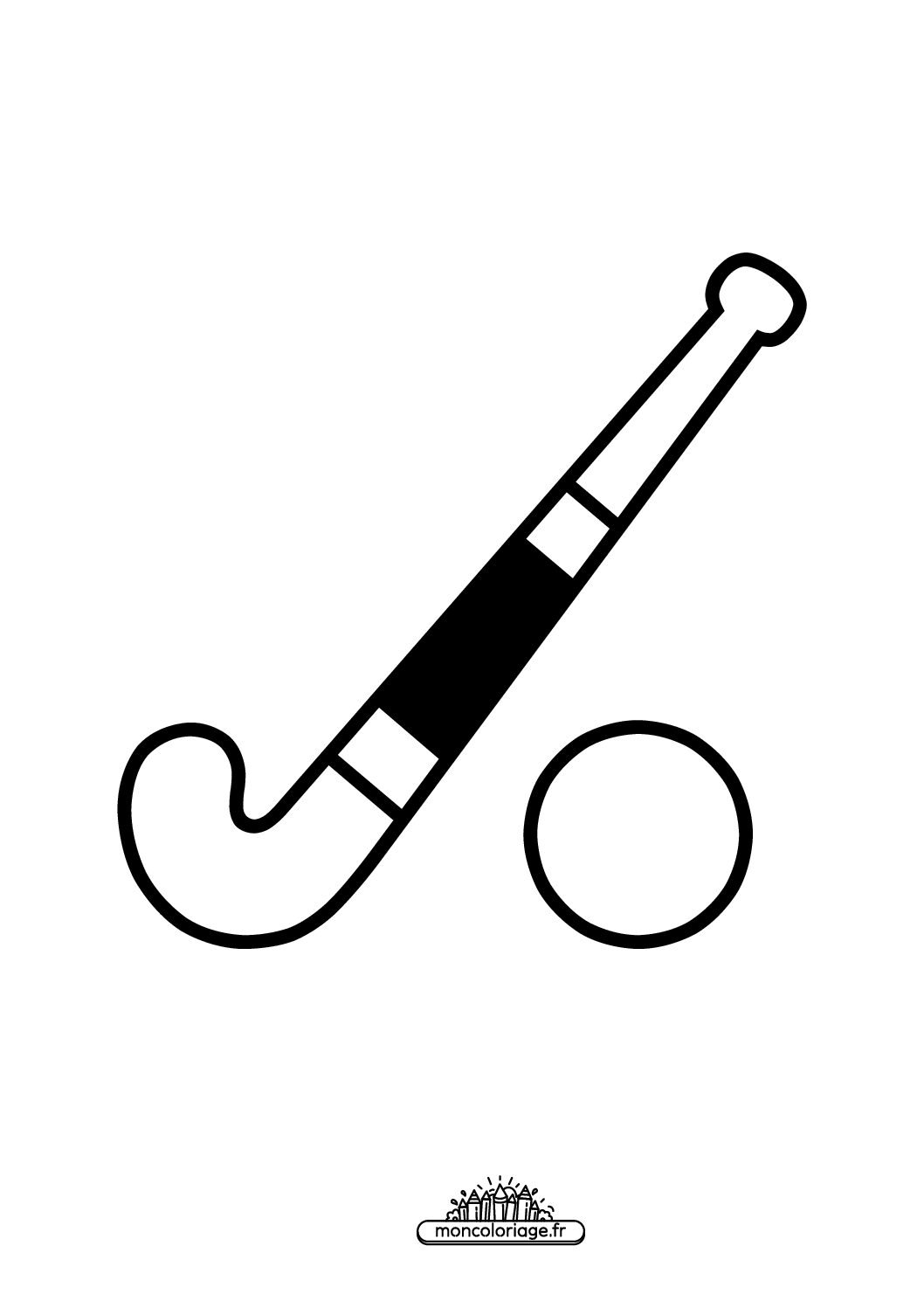 Émoji Hockey sur gazon