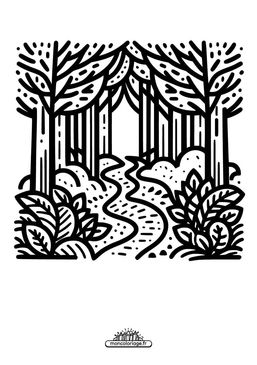 Sentier forestier