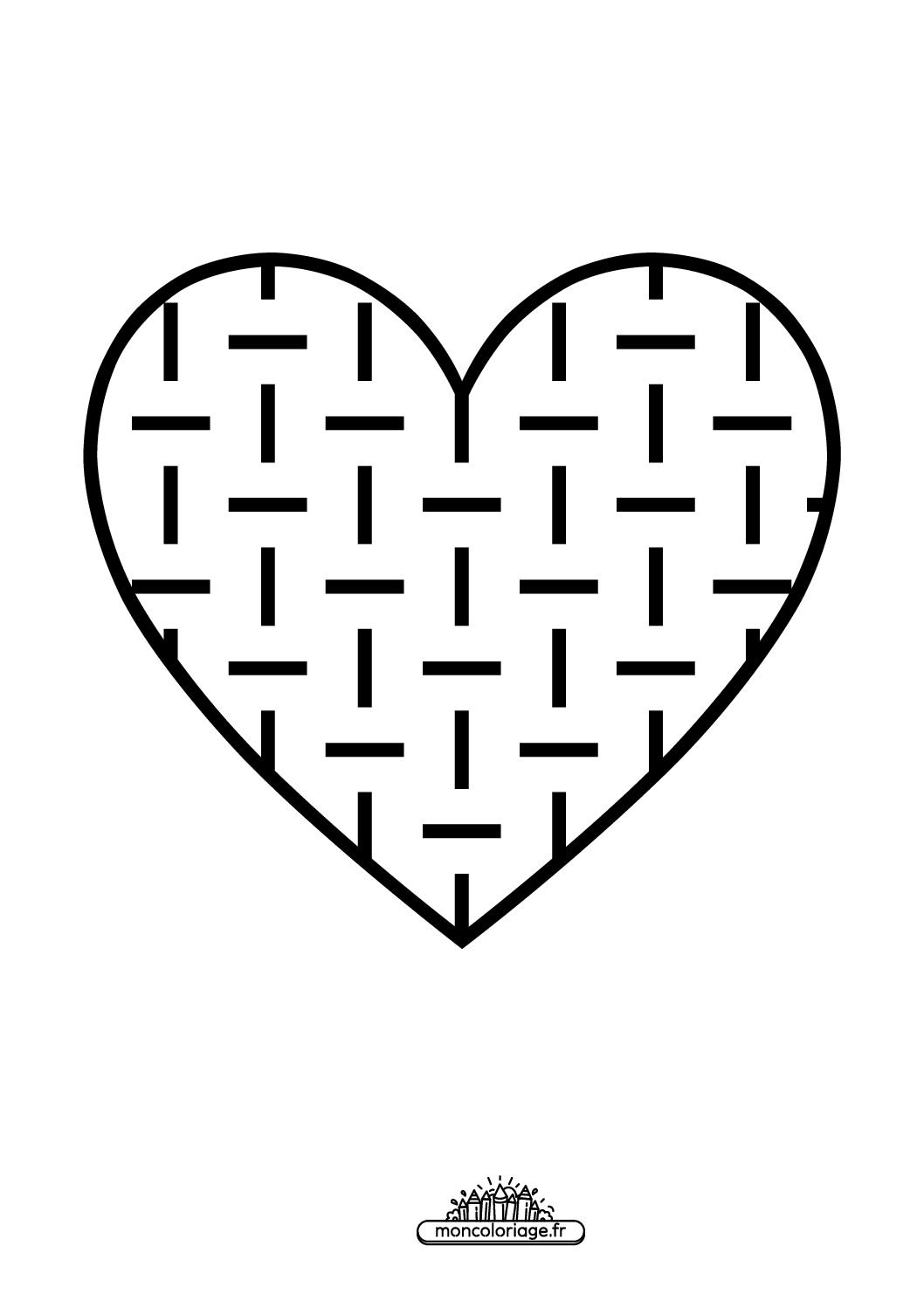 Émoji cœur gris