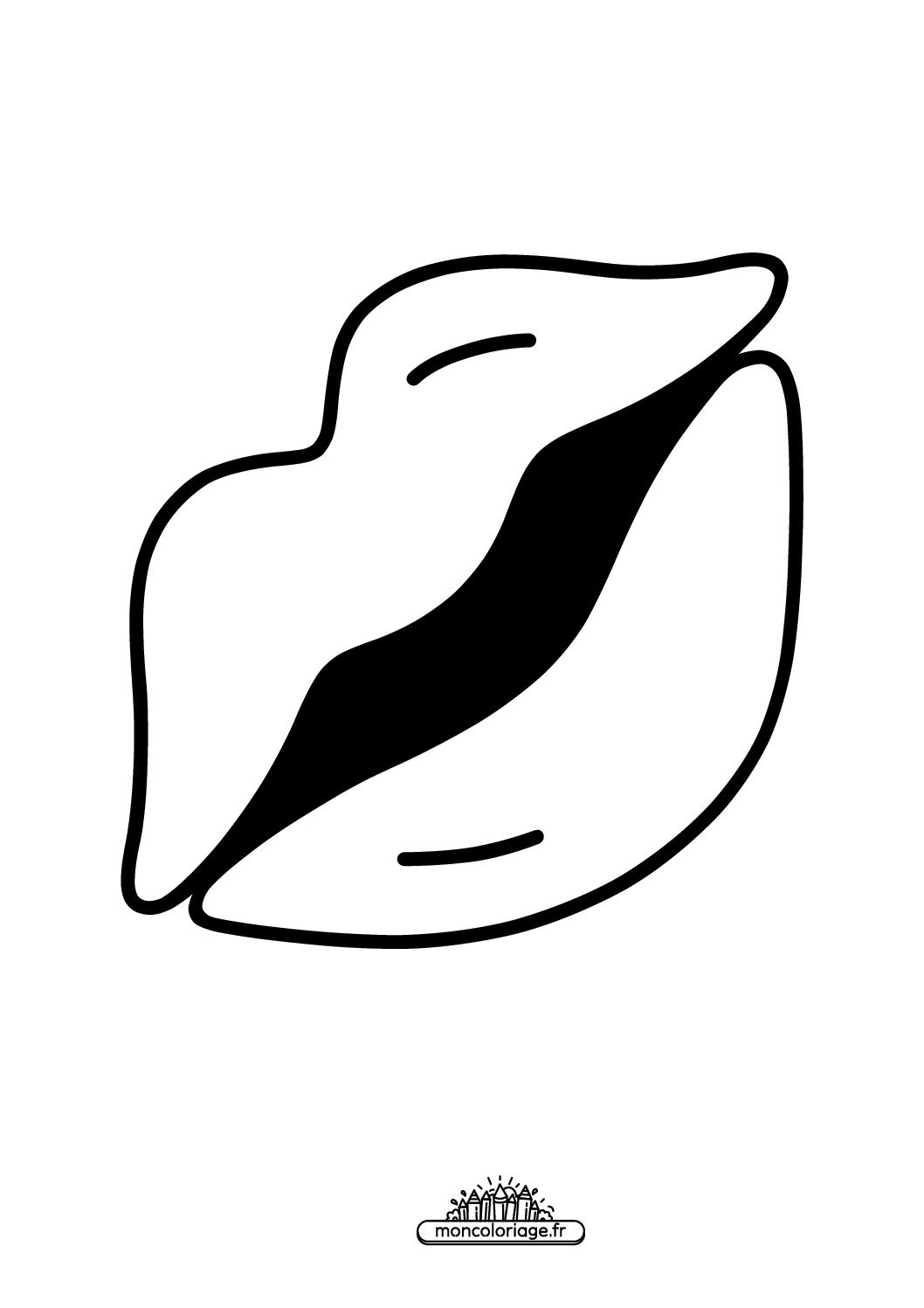 Émoji Trace de baiser