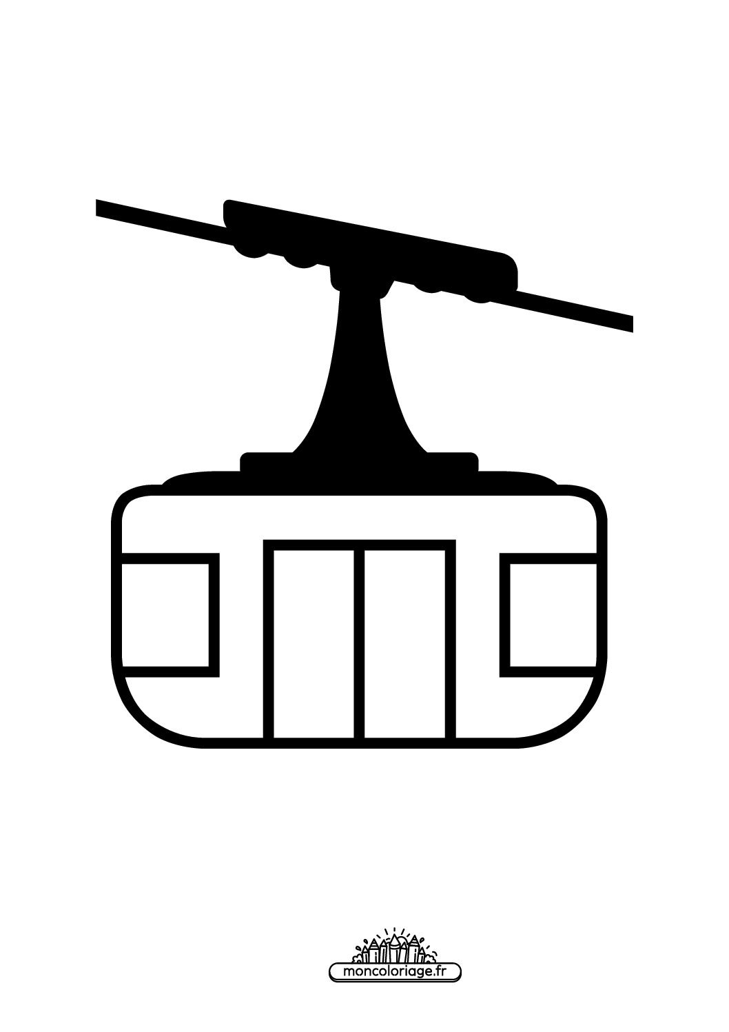Émoji Téléphérique de Montagne