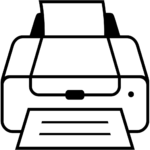 Aperçu du dessin émoji imprimante à imprimer