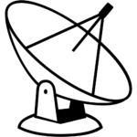 Aperçu du dessin émoji antenne satellite à imprimer