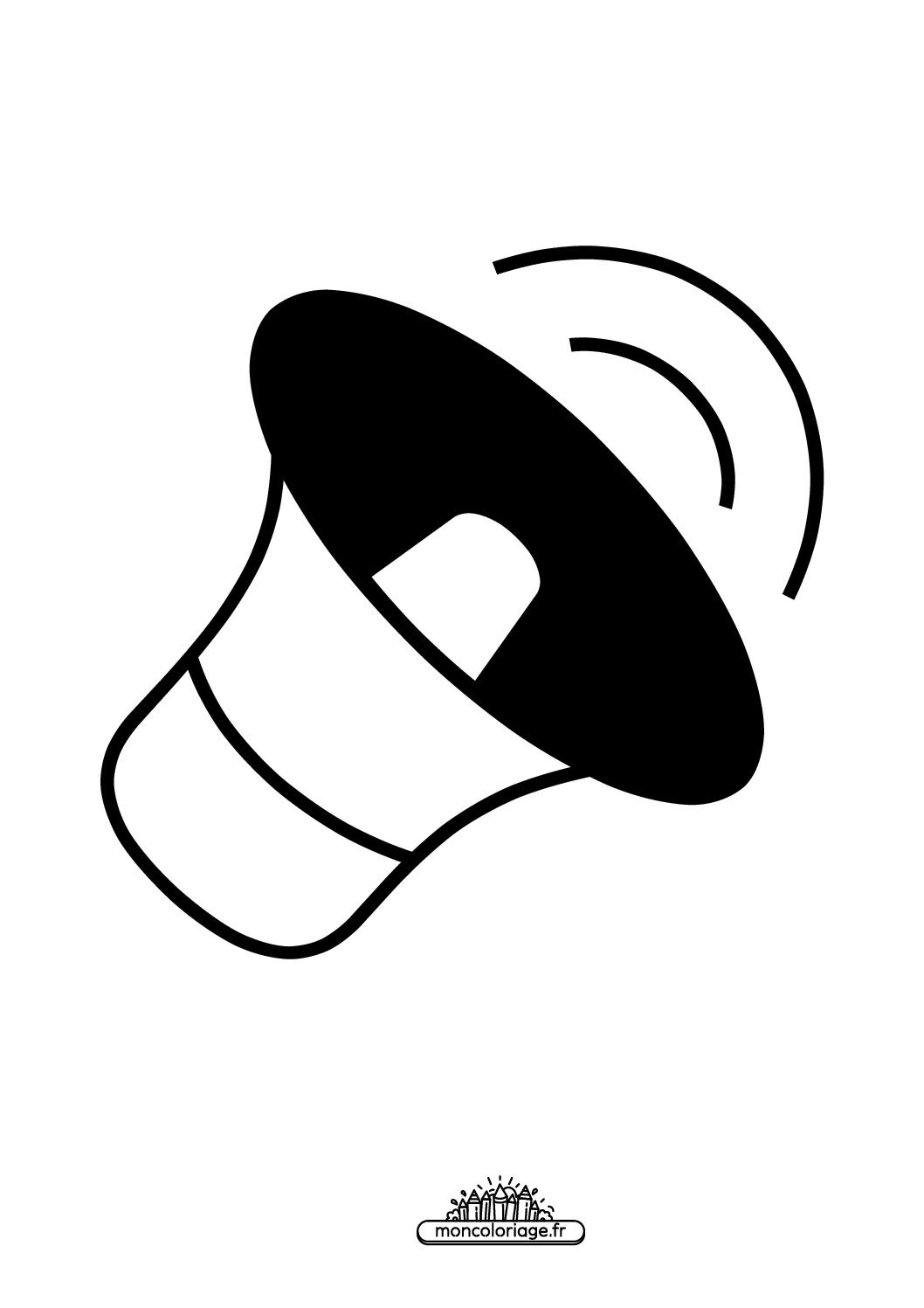 Émoji haut-parleur volume élevé