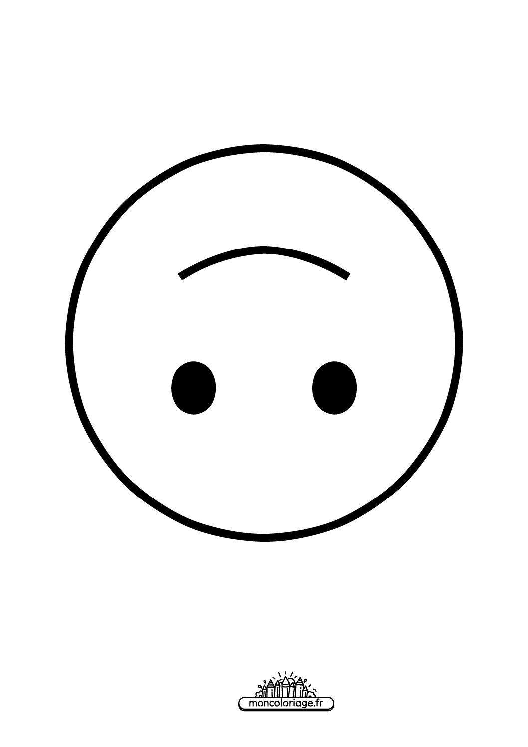 Émoji Visage à l’envers