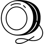 Aperçu du dessin émoji yo-yo à imprimer