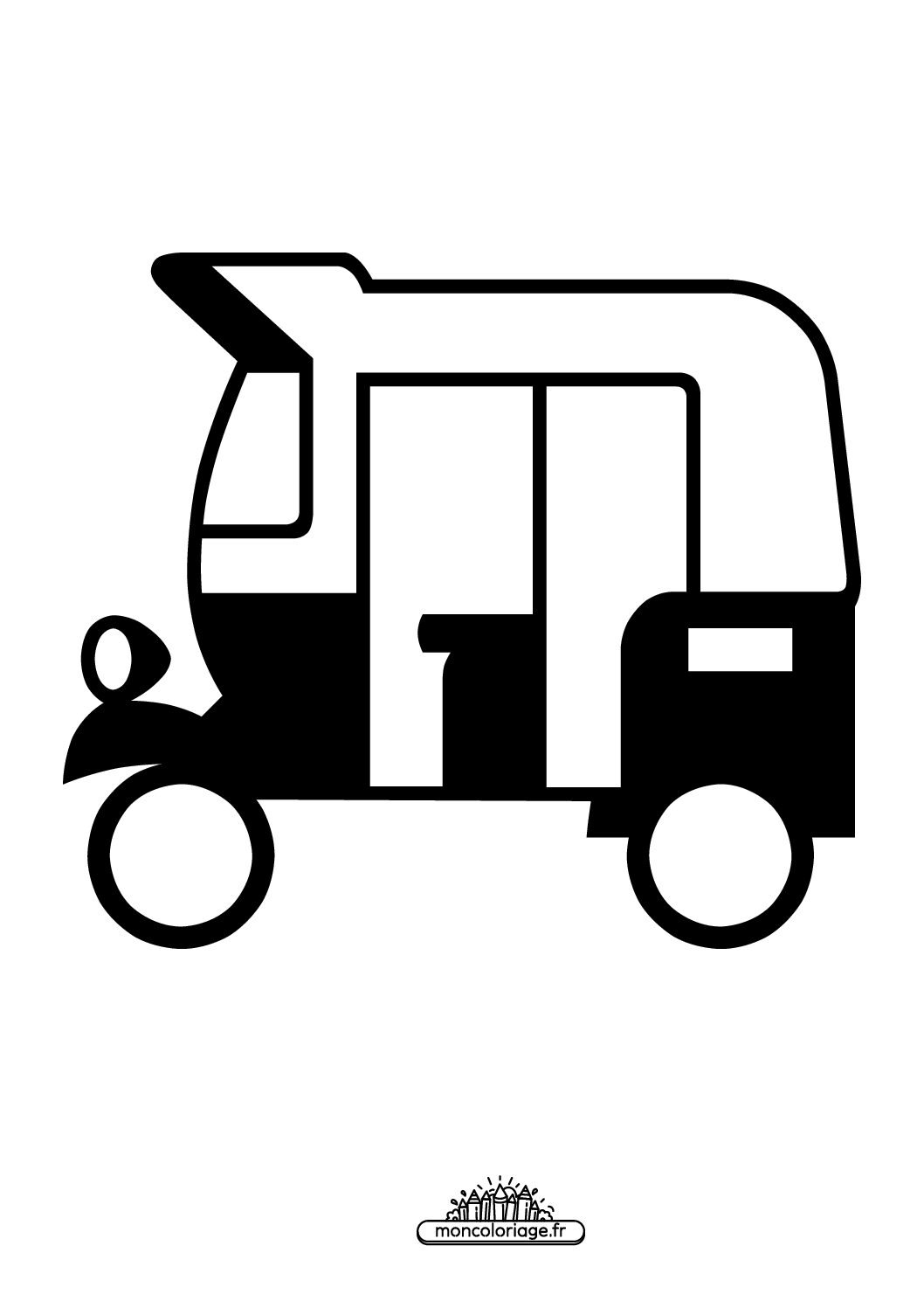 Émoji auto rickshaw