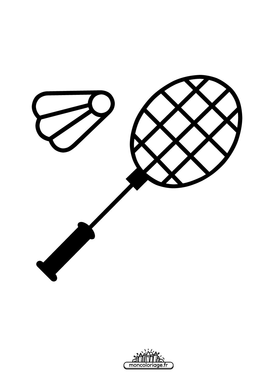 Émoji badminton