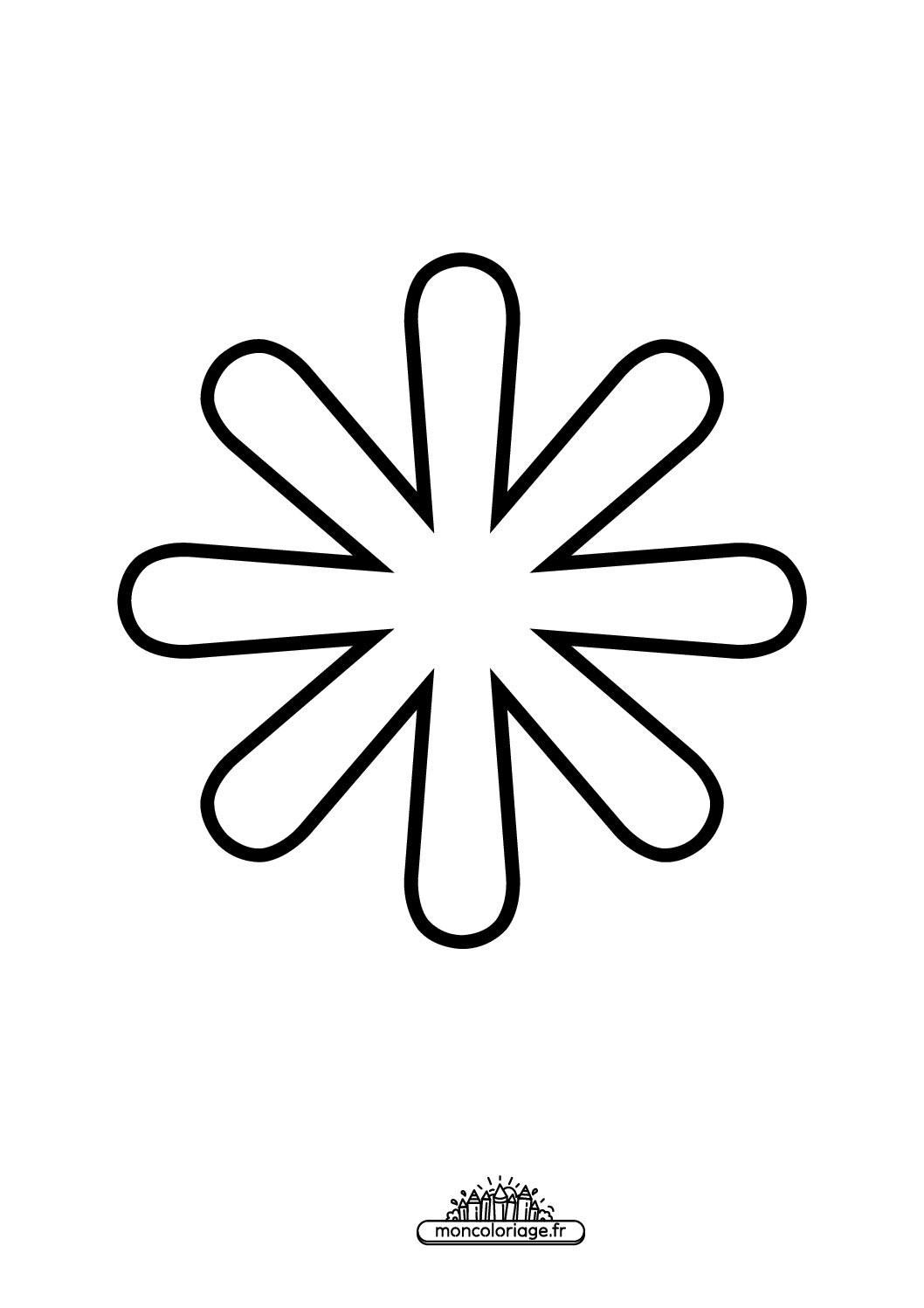 Émoji astérisque à huit branches