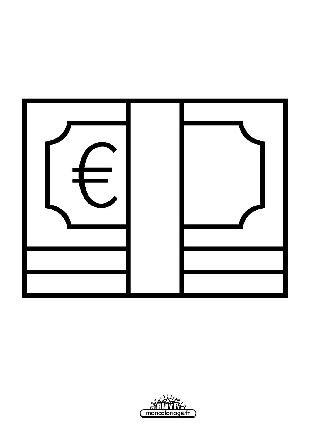 Émoji Billet de banque en euros