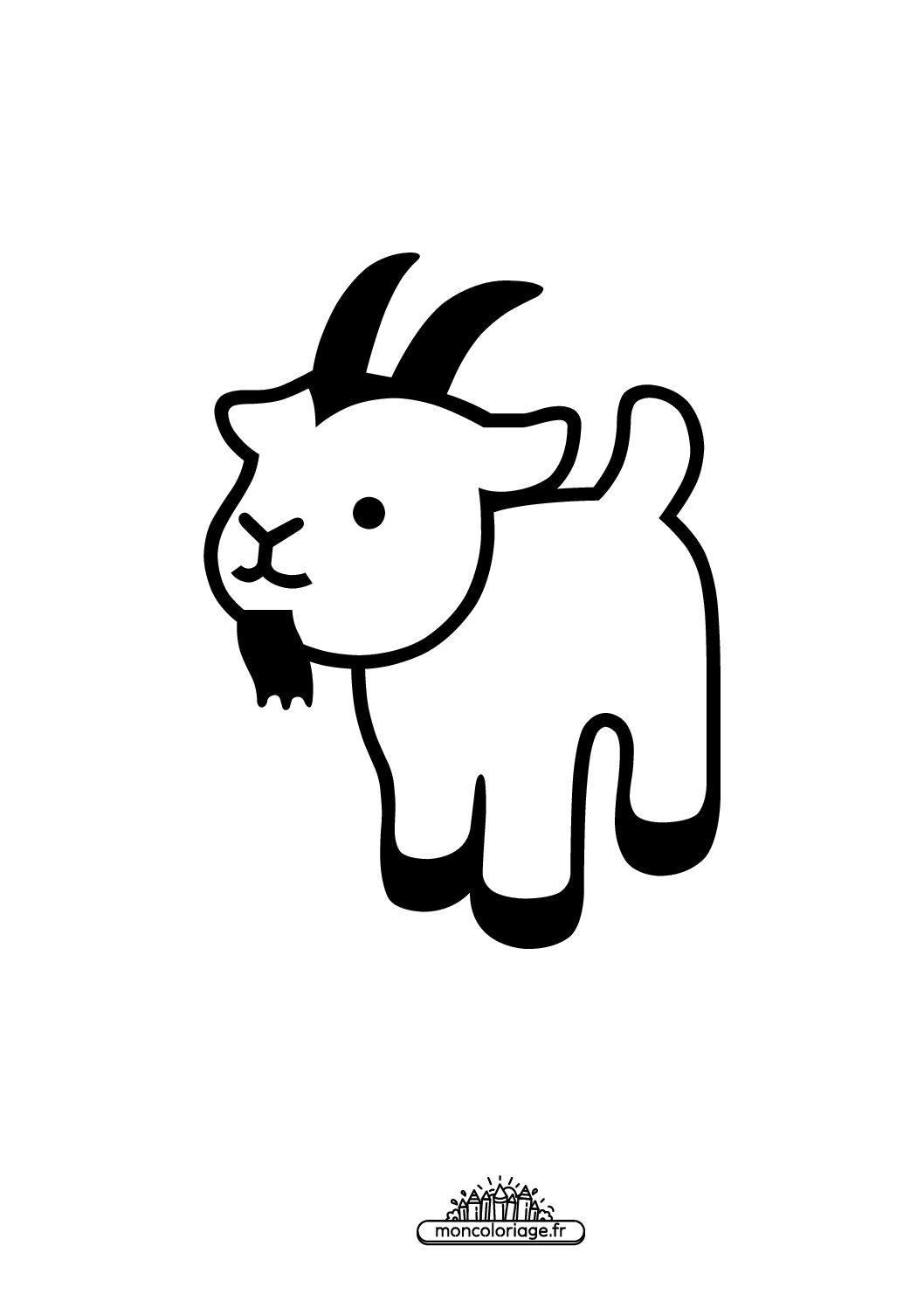 Émoji chèvre