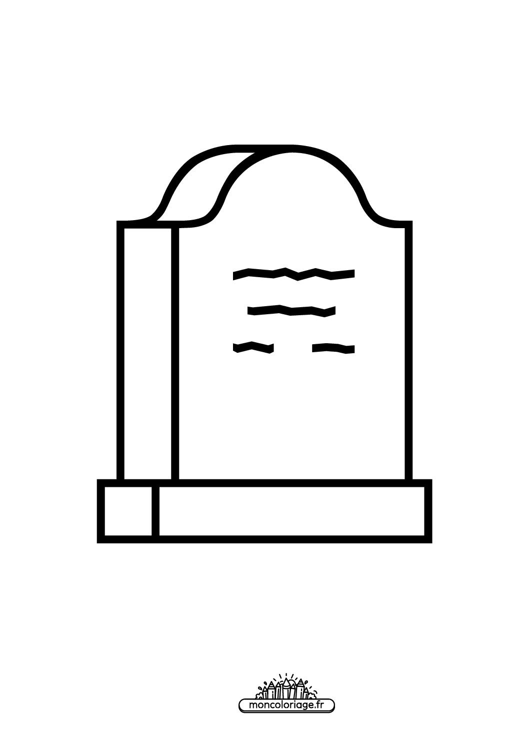 Émoji tombe